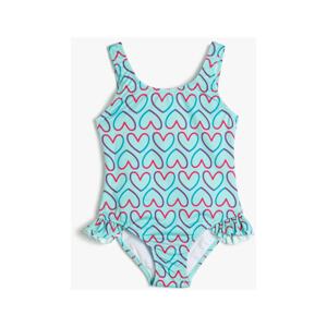 Koton Swimsuit - Turquoise - Graphic