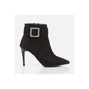 Yaya by Hotiç Black Women's Footwear Heeled Boots