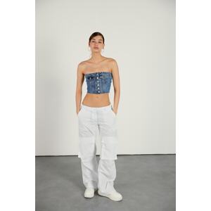 VATKALI Mid Waist Parachute Pants