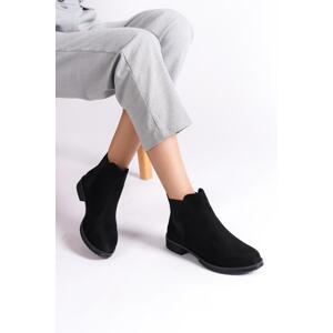 Capone Outfitters Round Toe Ankle Length Side Elastic Women's Boots