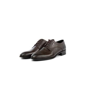 Ducavelli Taura Genuine Leather Men's Classic Shoes, Derby Classic Shoes, Lace-Up Classic Shoes.