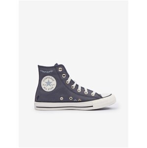 Šedé dámské kotníkové tenisky Converse Chuck Taylor All Star - Dámské