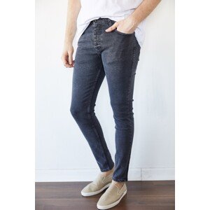 XHAN Gray Slim Fit Jean Pants