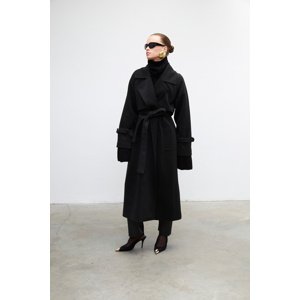 VATKALI Belted wool coat