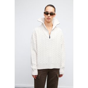 VATKALI Zipper knit sweater