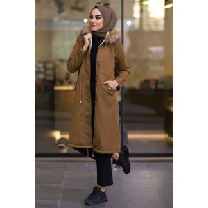 InStyle Coat with Fleece Inner 2401 Shearling - Brown