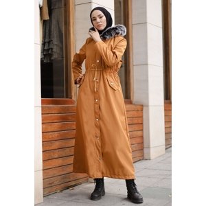 InStyle Long 2002 Coat - Mustard