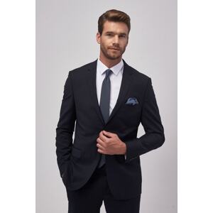 ALTINYILDIZ CLASSICS Men's Navy Blue Slim Fit Slim Cut Water and Stain Resistant Nano Suit