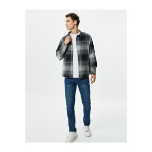 Koton Lumberjack Shirt Buttoned Classic Collar Long Sleeve