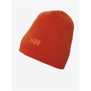 Oranžová čepice HELLY HANSEN BRAND BEANIE - Pánské