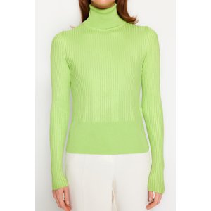 Dilvin 1297 Turtleneck Corduroy Basic Sweater