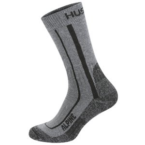 Ponožky HUSKY Alpine grey/black