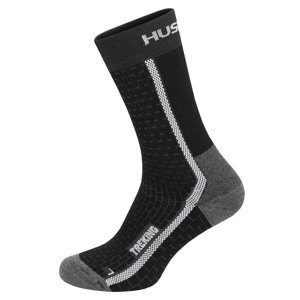 Ponožky HUSKY Treking black/grey