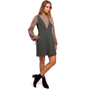 Made Of Emotion Woman's Dress M447 Military