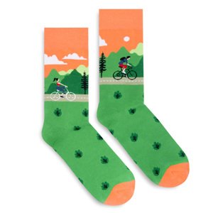 Banana Socks Unisex's Socks Classic Bike Ride