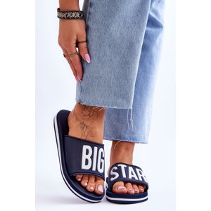 Dámské pantofle Big Star Classic námořnická modrá