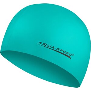 AQUA SPEED Unisex's Swimming Cap Mega Marine Green Pattern 12