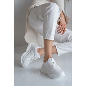 İnan Ayakkabı White - Women's Sneakers
