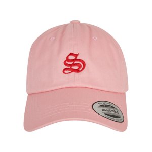 Letter Pink Low Profile Cap S