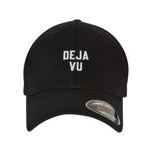 Deja Vu Flexfit Cap černá/bílá