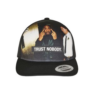 Tupac Trust Nobody Retro Trucker černý
