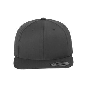 Klasický Snapback tmavě šedý