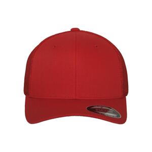 Flexfit Mesh Trucker červený