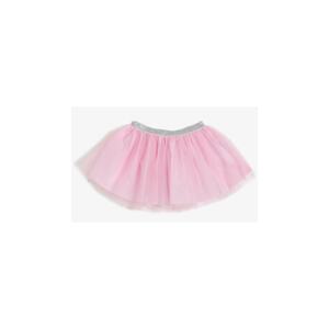 Koton Baby Girl Pink Skirt With Tulle Detail