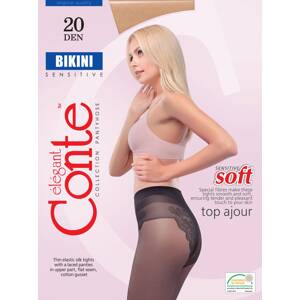 Conte Woman's Tights & Thigh High Socks Bronz