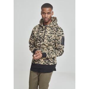 Sweat Camo Bomber Hoody wood camo