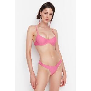 Trendyol Pink Basic Bikini Bottom