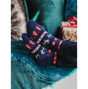 Ponožky Frogies Winter classic pattern