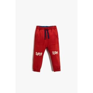 Koton Baby Boy Red Sweatpants