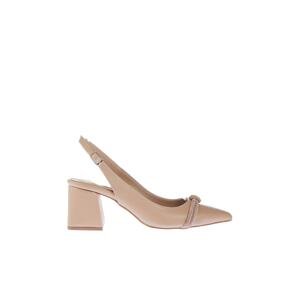 Yaya by Hotiç Natural Women's Classic Heeled Shoes