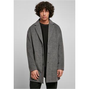Klasický kabát - tmavě šedý