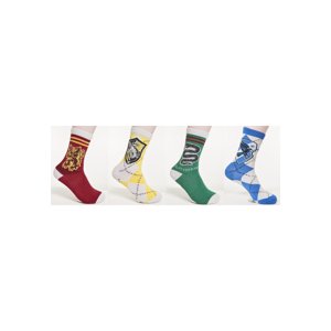 Týmové ponožky Harry Potter 4-Pack multicolor