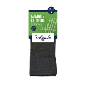 Bellinda Pánské ponožky BAMBUS COMFORT SOCKS - Bambusové klasické pánské ponožky - hnědá