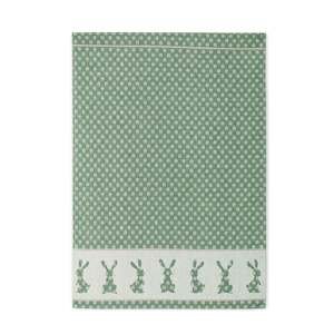Zwoltex Unisex's Dish Towel Szarak Green/Pattern