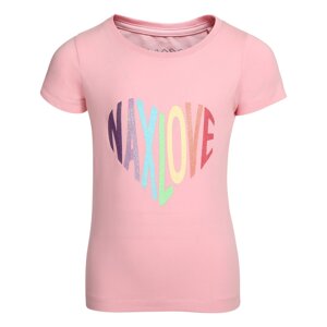 Dětské bavlněné triko nax NAX LENDO pink varianta pd