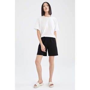 DEFACTO Regular Fit High Waisted Mini Short