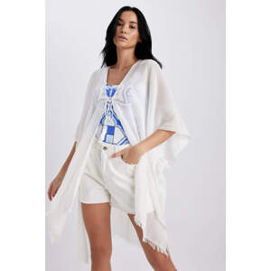 DEFACTO Fall in Love Regular Fit Cotton Kimono