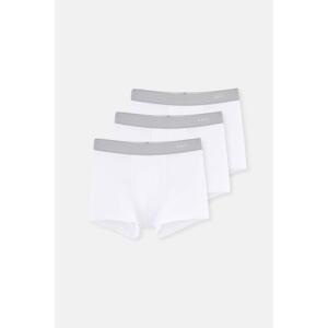 Dagi White Compact 3-Pack Straight Boxer