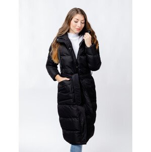 Dámská dlouhá zimní bunda GLANO - černá