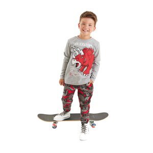 Mushi Triceratops Boys T-shirt Trousers Set