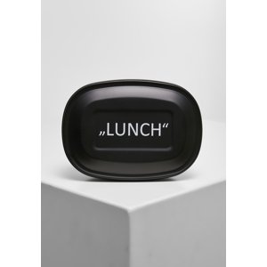 Psaná krabička na oběd černá