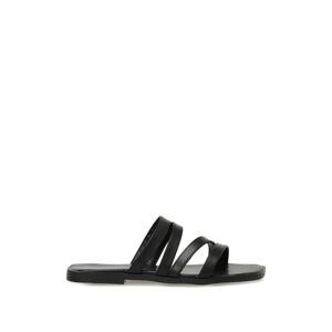 Nine West Leyssa 3fx Black Women's Flat Slipper