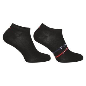 2PACK pánské ponožky Tommy Hilfiger nízké černé