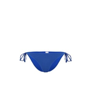 Trendyol Textured Bikini Bottom with Sax Tie