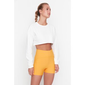 Trendyol Apricot Recovery Knitted Sports Shorts Leggings