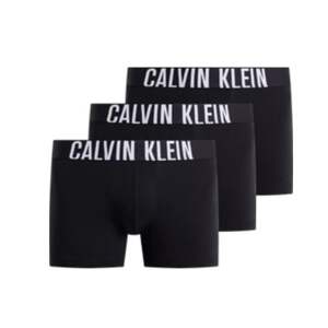 3PACK pánské boxerky Calvin Klein nadrozměr černé